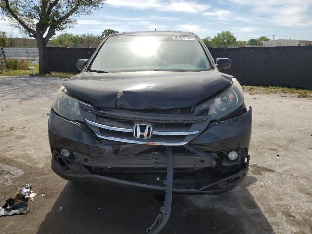 5J6RM3H55CL002806 - 2012 HONDA CR-V EX BLACK photo 5