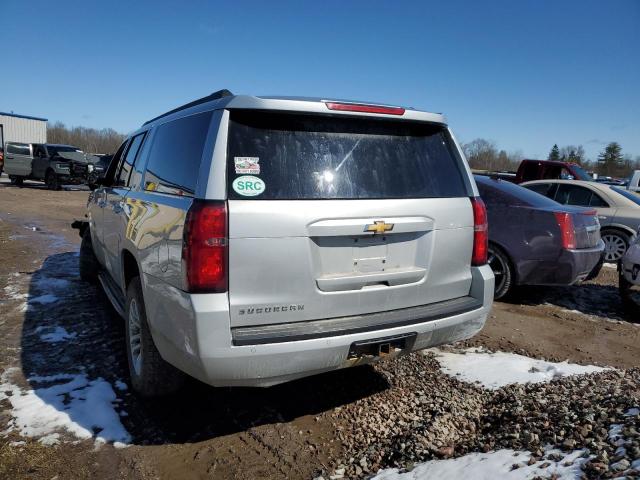 1GNSKHKC4GR433844 - 2016 CHEVROLET SUBURBAN K1500 LT GRAY photo 6