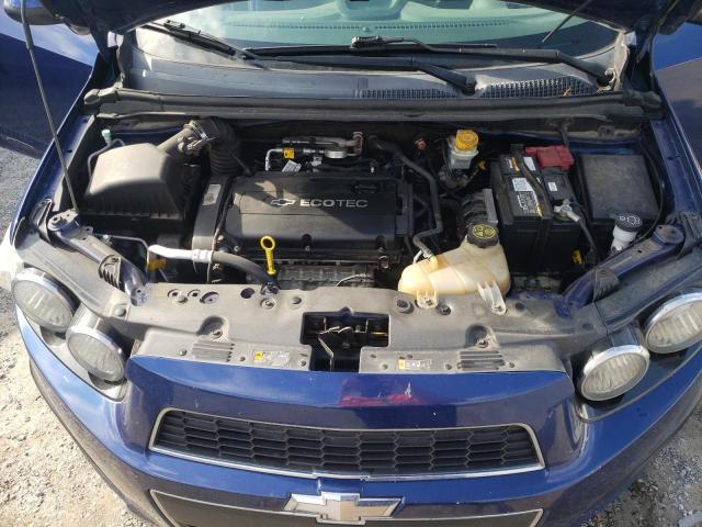 1G1JA5SH2E4206186 - 2014 CHEVROLET SONIC LS 蓝色 照片 11