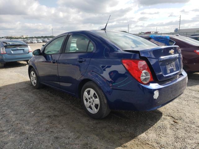 1G1JA5SH2E4206186 - 2014 CHEVROLET SONIC LS 蓝色 照片 2