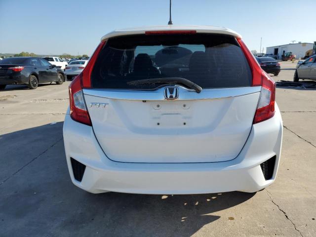 JHMGK5H71GS006457 - 2016 HONDA FIT EX WHITE photo 6