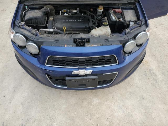 1G1JA5SH1E4150399 - 2014 CHEVROLET SONIC LS BLUE photo 11
