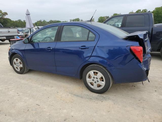 1G1JA5SH1E4150399 - 2014 CHEVROLET SONIC LS BLUE photo 2
