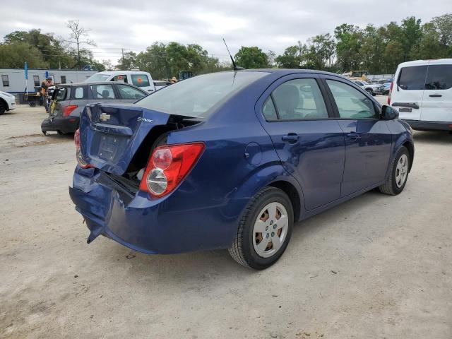 1G1JA5SH1E4150399 - 2014 CHEVROLET SONIC LS BLUE photo 3