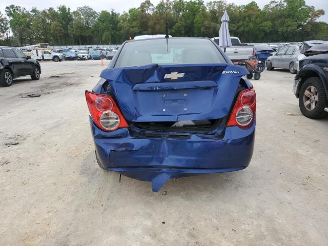 1G1JA5SH1E4150399 - 2014 CHEVROLET SONIC LS BLUE photo 6