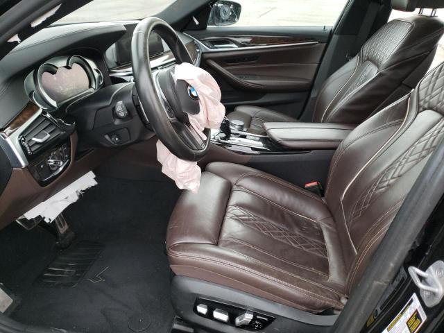 WBAJE7C34HG888787 - 2017 BMW 540 XI CHARCOAL photo 7