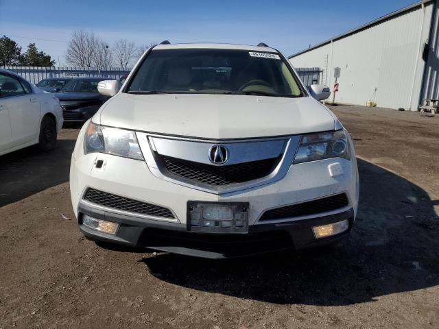 2HNYD2H24AH000907 - 2010 ACURA MDX WHITE photo 5