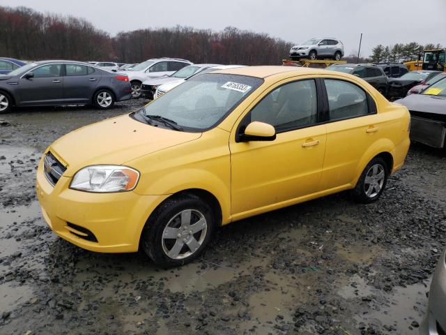 KL1TD5DE7BB136323 - 2011 CHEVROLET AVEO LS 黄色 照片 1