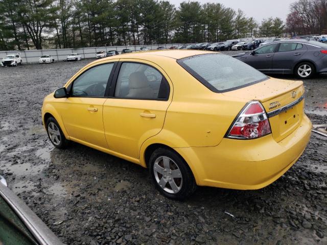 KL1TD5DE7BB136323 - 2011 CHEVROLET AVEO LS 黄色 照片 2