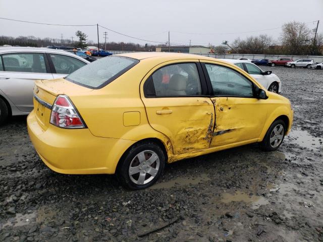 KL1TD5DE7BB136323 - 2011 CHEVROLET AVEO LS 黄色 照片 3
