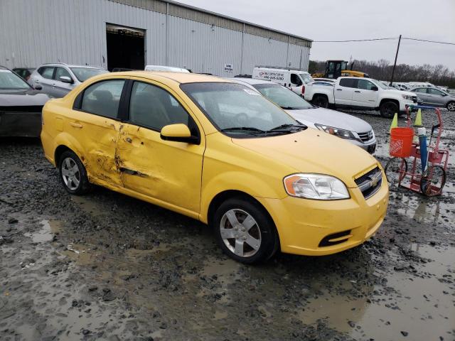 KL1TD5DE7BB136323 - 2011 CHEVROLET AVEO LS 黄色 照片 4