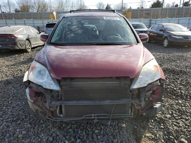 5J6RE487X9L037743 - 2009 HONDA CR-V EXL CRIMSON photo 5