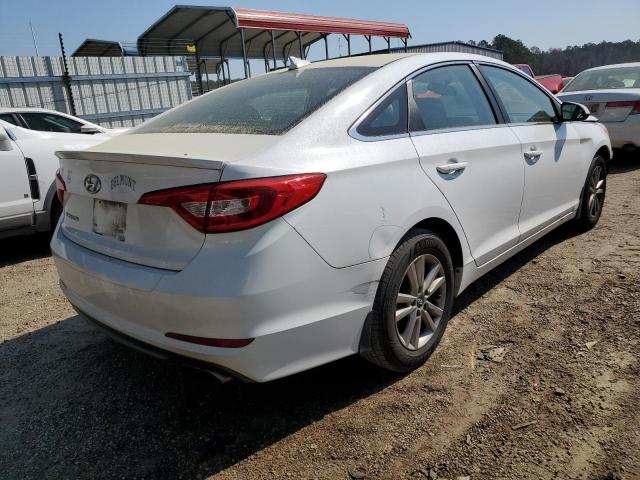 5NPE24AF6GH336596 - 2016 HYUNDAI SONATA SE WHITE photo 3