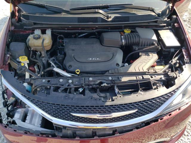 2C4RC1BG0HR739594 - 2017 CHRYSLER PACIFICA TOURING L 勃艮第红 照片 12