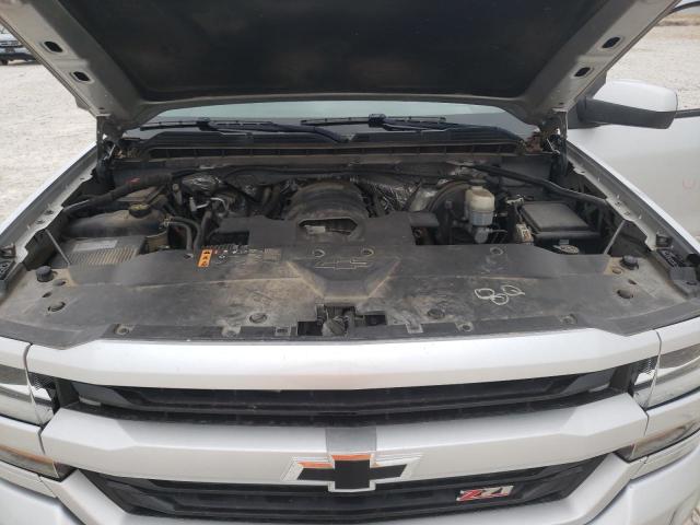 3GCUKREC4HG123584 - 2017 CHEVROLET SILVERADO K1500 LT SILVER photo 11