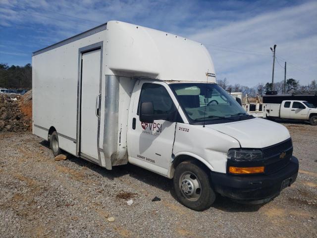 1HA3GTC78MN008032 - 2021 CHEVROLET EXPRESS G3 WHITE photo 4