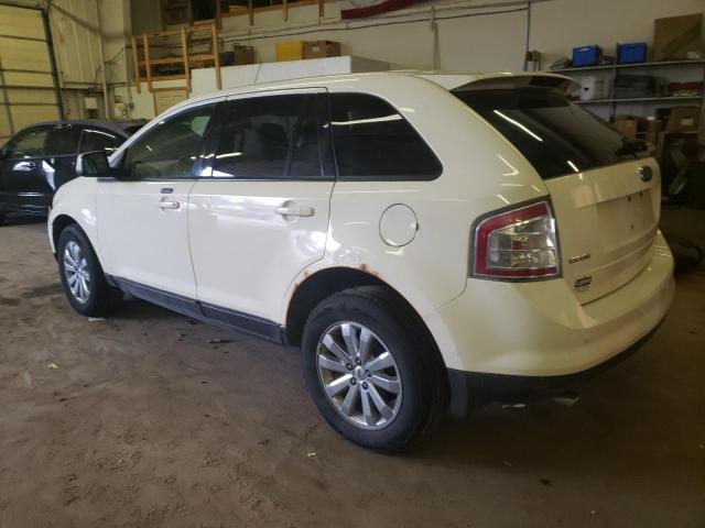 2FMDK49C27BA62858 - 2007 FORD EDGE SEL PLUS WHITE photo 2