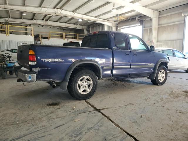5TBBT44162S295589 - 2002 TOYOTA TUNDRA ACCESS CAB ლურჯი ფოტო 3