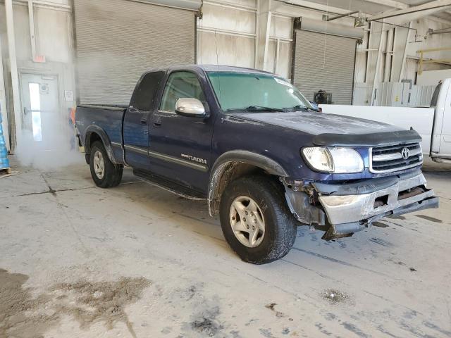 5TBBT44162S295589 - 2002 TOYOTA TUNDRA ACCESS CAB ლურჯი ფოტო 4