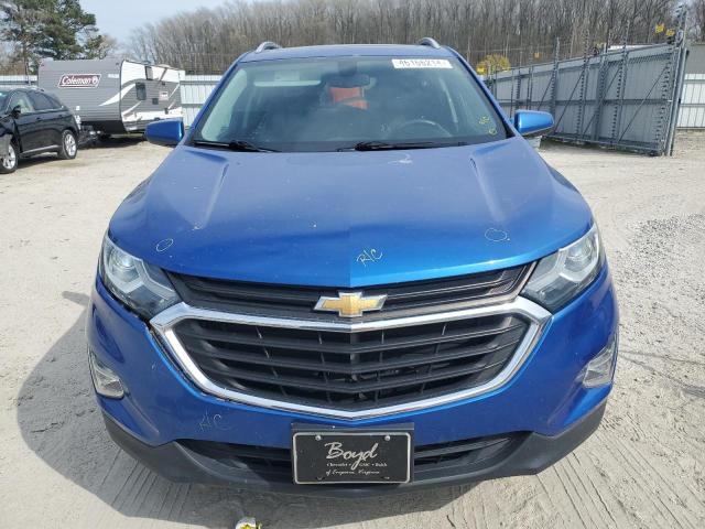 3GNAXLEX6KS500609 - 2019 CHEVROLET EQUINOX LT BLUE photo 5