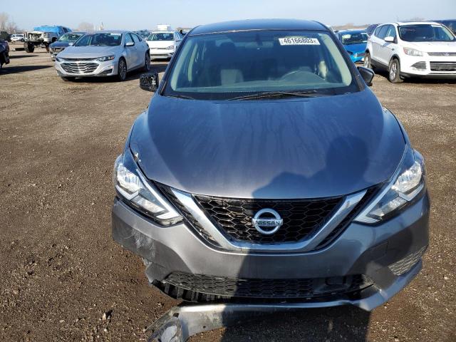 3N1AB7APXJY268129 - 2018 NISSAN SENTRA S GRAY photo 5