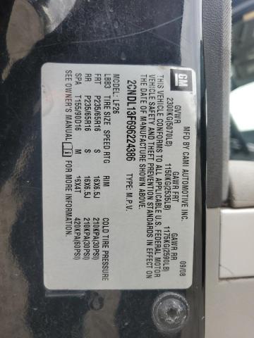 2CNDL13F696224386 - 2009 CHEVROLET EQUINOX LS BLACK photo 13