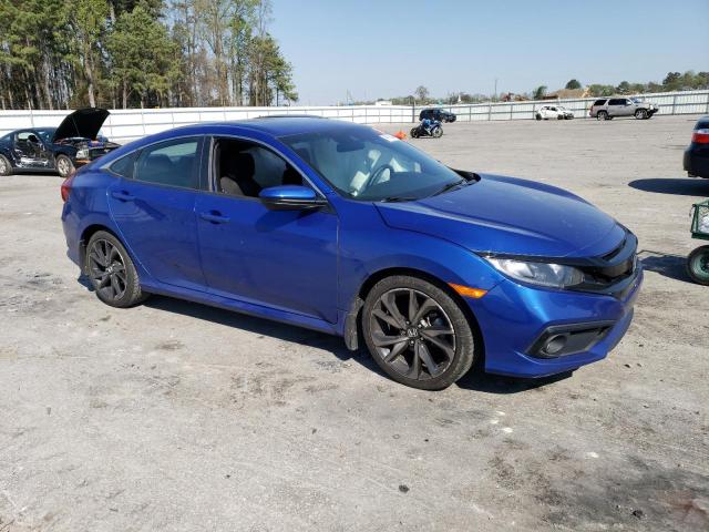 2HGFC2F87KH513644 - 2019 HONDA CIVIC SPORT 蓝色 照片 4