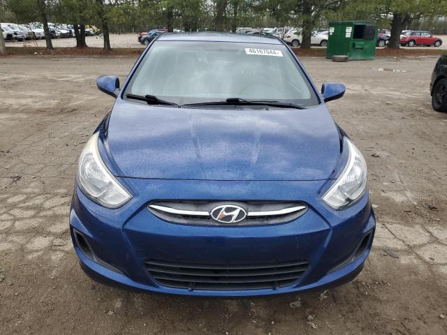 KMHCT4AE0GU080341 - 2016 HYUNDAI ACCENT SE BLUE photo 5