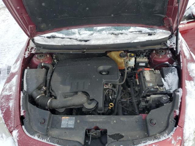 1G1ZE5E11BF301442 - 2011 CHEVROLET MALIBU LTZ 红色 照片 11