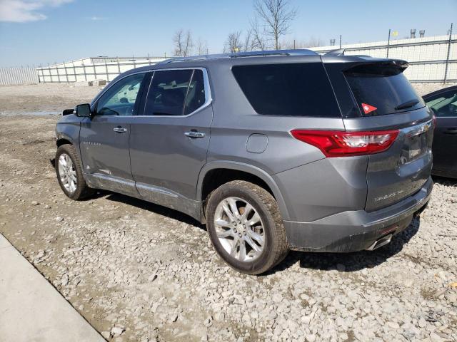 1GNEVJKW7KJ132143 - 2019 CHEVROLET TRAVERSE HIGH COUNTRY GRAY photo 2