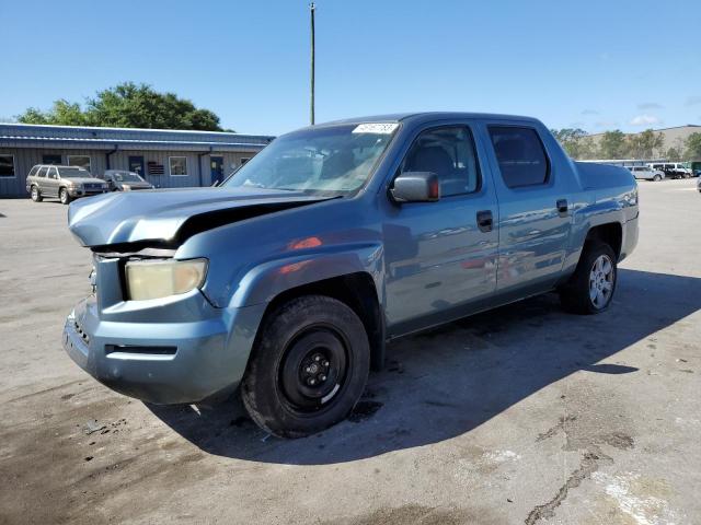 2HJYK16286H560960 - 2006 HONDA RIDGELINE RT BLUE photo 1