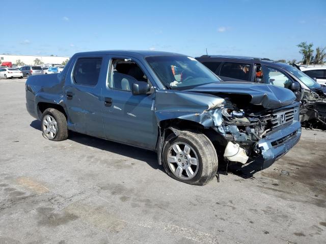 2HJYK16286H560960 - 2006 HONDA RIDGELINE RT BLUE photo 4