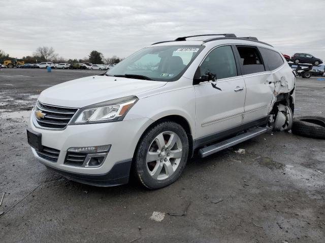 1GNKVJKD7GJ200269 - 2016 CHEVROLET TRAVERSE LTZ WHITE photo 1