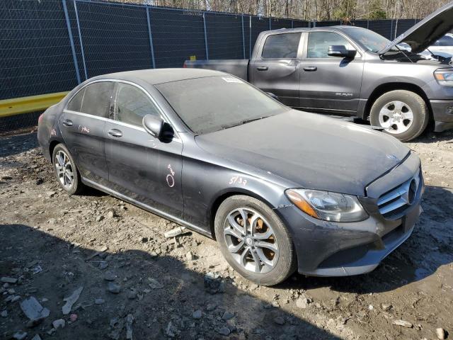 55SWF4JBXFU094039 - 2015 MERCEDES-BENZ C 300 CHARCOAL photo 4