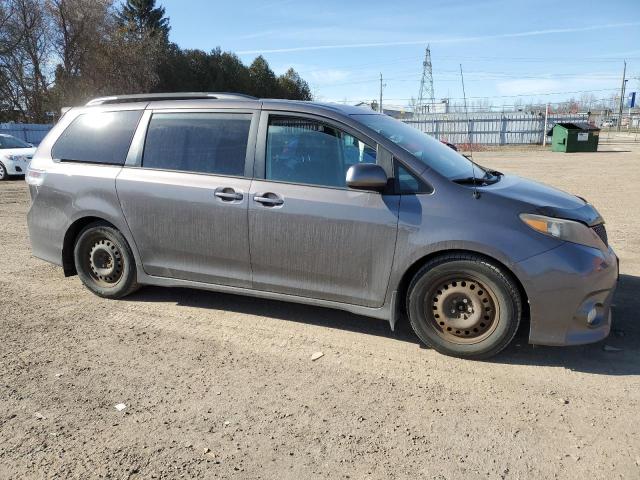 5TDXK3DC6CS218668 - 2012 TOYOTA SIENNA SPORT GRAY photo 4