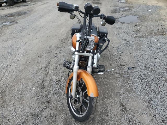 1HD1GNM26EC331730 - 2014 HARLEY-DAVIDSON FXDL DYNA LOW RIDER ORANGE photo 2