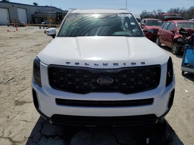 5XYP3DHC9MG188867 - 2021 KIA TELLURIDE EX WHITE photo 5