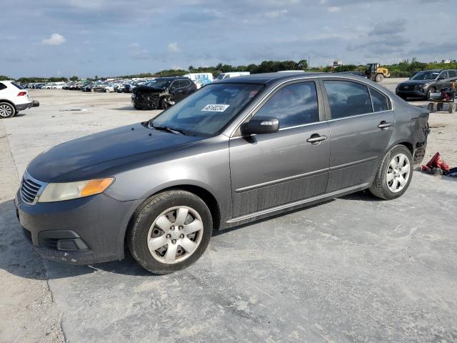 KNAGE228895326477 - 2009 KIA OPTIMA LX GRAY photo 1