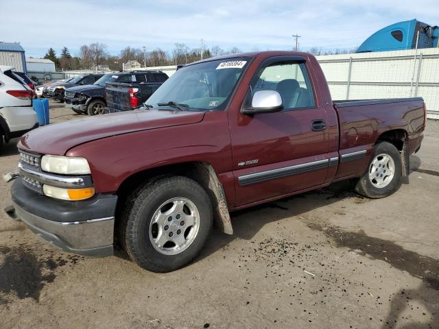 1GCEC14V32Z209885 - 2002 CHEVROLET SILVERADO C1500 MAROON photo 1