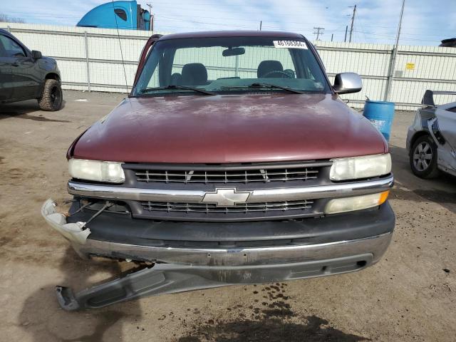 1GCEC14V32Z209885 - 2002 CHEVROLET SILVERADO C1500 MAROON photo 5