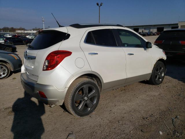 KL4CJASB4EB736847 - 2014 BUICK ENCORE WHITE photo 3