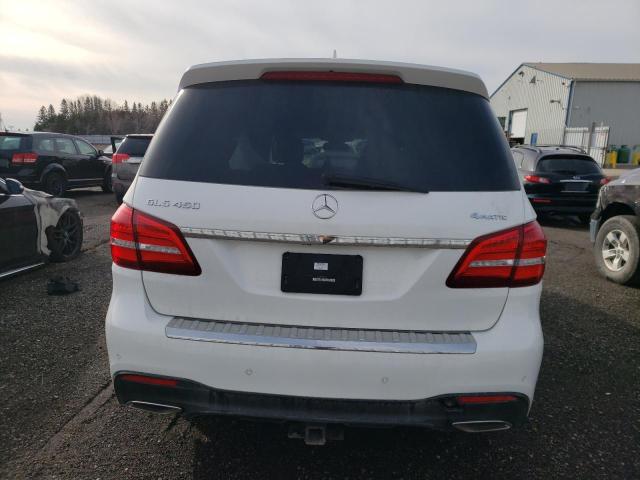 4JGDF6EE9KB220053 - 2019 MERCEDES-BENZ GLS 450 4MATIC WHITE photo 6