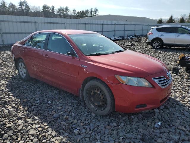 4T1BB46KX9U088706 - 2009 TOYOTA CAMRY HYBRID BURGUNDY photo 4