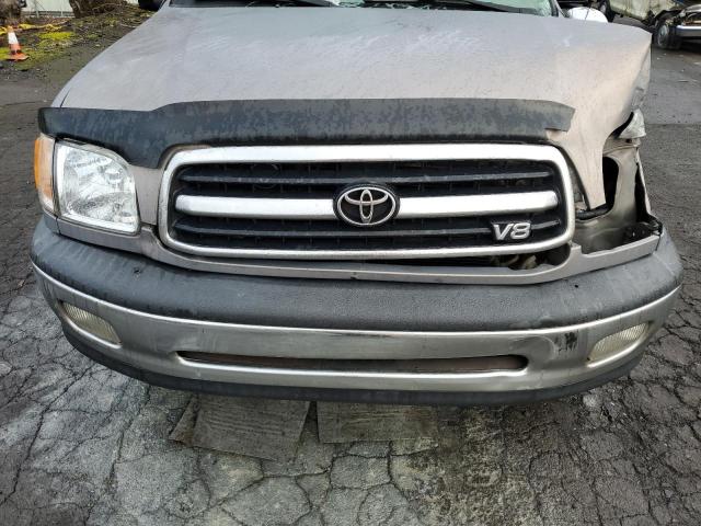 5TBBT4418YS105042 - 2000 TOYOTA TUNDRA ACCESS CAB ნაცრისფერი ფოტო 11