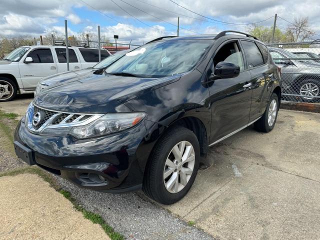 JN8AZ1MU8EW418666 - 2014 NISSAN MURANO S BLACK photo 2