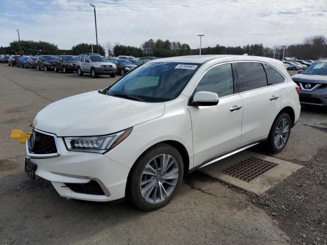 5FRYD4H59HB034917 - 2017 ACURA MDX TECHNOLOGY WHITE photo 1