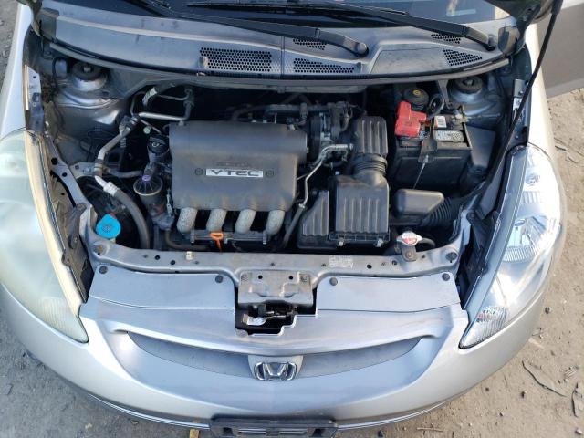 JHMGD38627S065040 - 2007 HONDA FIT S ნაცრისფერი ფოტო 11