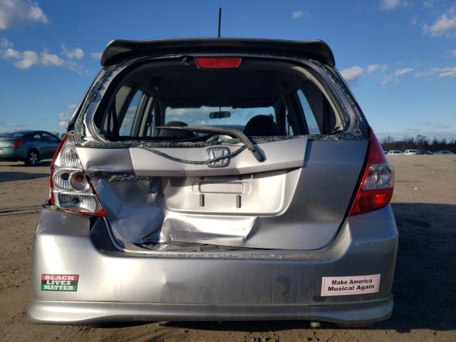 JHMGD38627S065040 - 2007 HONDA FIT S ნაცრისფერი ფოტო 6
