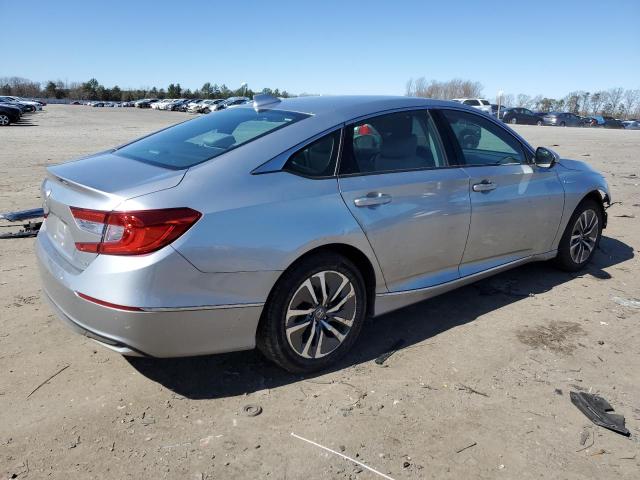 1HGCV3F4XKA018949 - 2019 HONDA ACCORD HYBRID EX SILVER photo 3