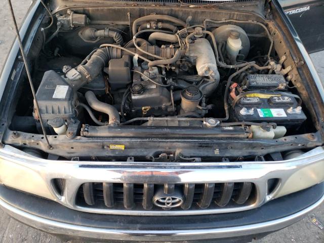 5TEPM62N02Z064430 - 2002 TOYOTA TACOMA BLACK photo 11